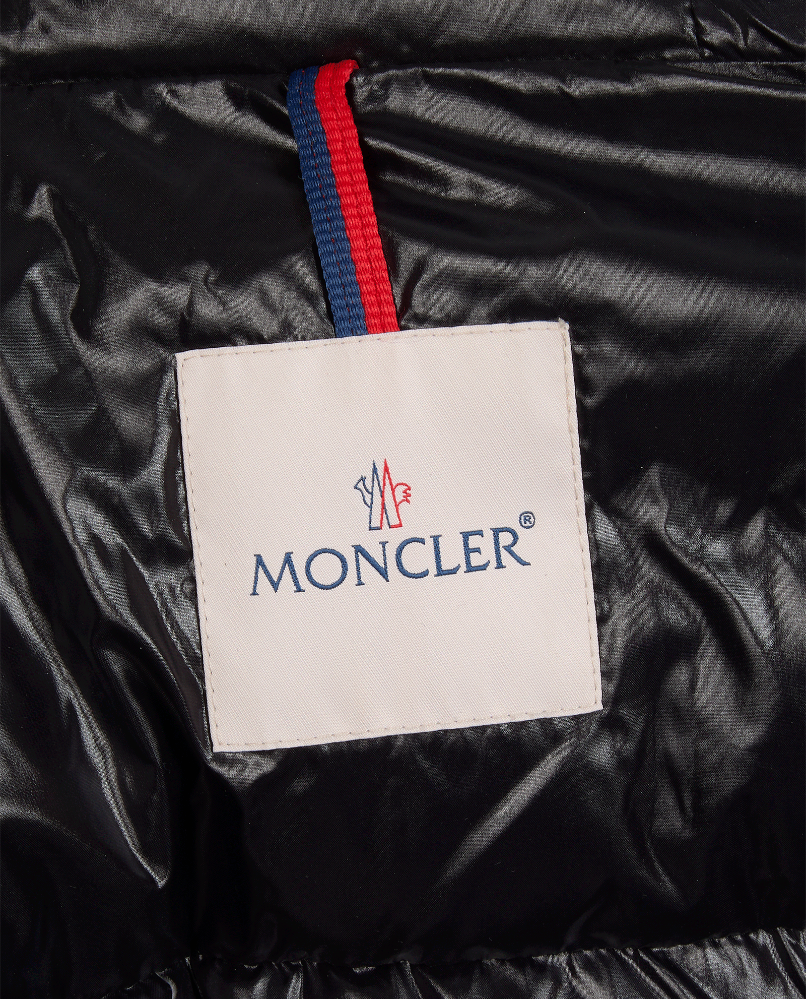 Moncler Goeland Puffer Jacket, &pound;650, Clothing, Black, Down Feathers/Polyester, Other view