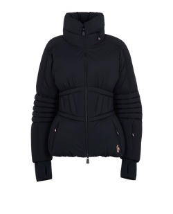 Moncler Sarenna Puffer Jacket, Down/Poly, Black, UK12, 2*