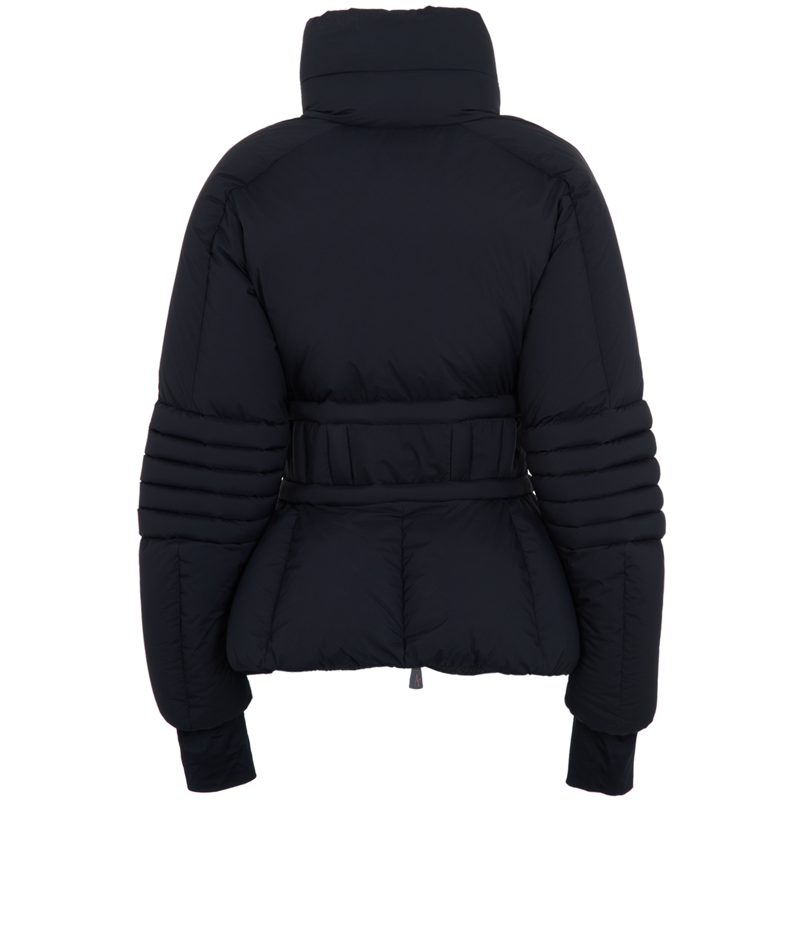 Moncler Sarenna Puffer Jacket, &pound;595, Clothing, Black, Down Feathers/Polyester, Back view