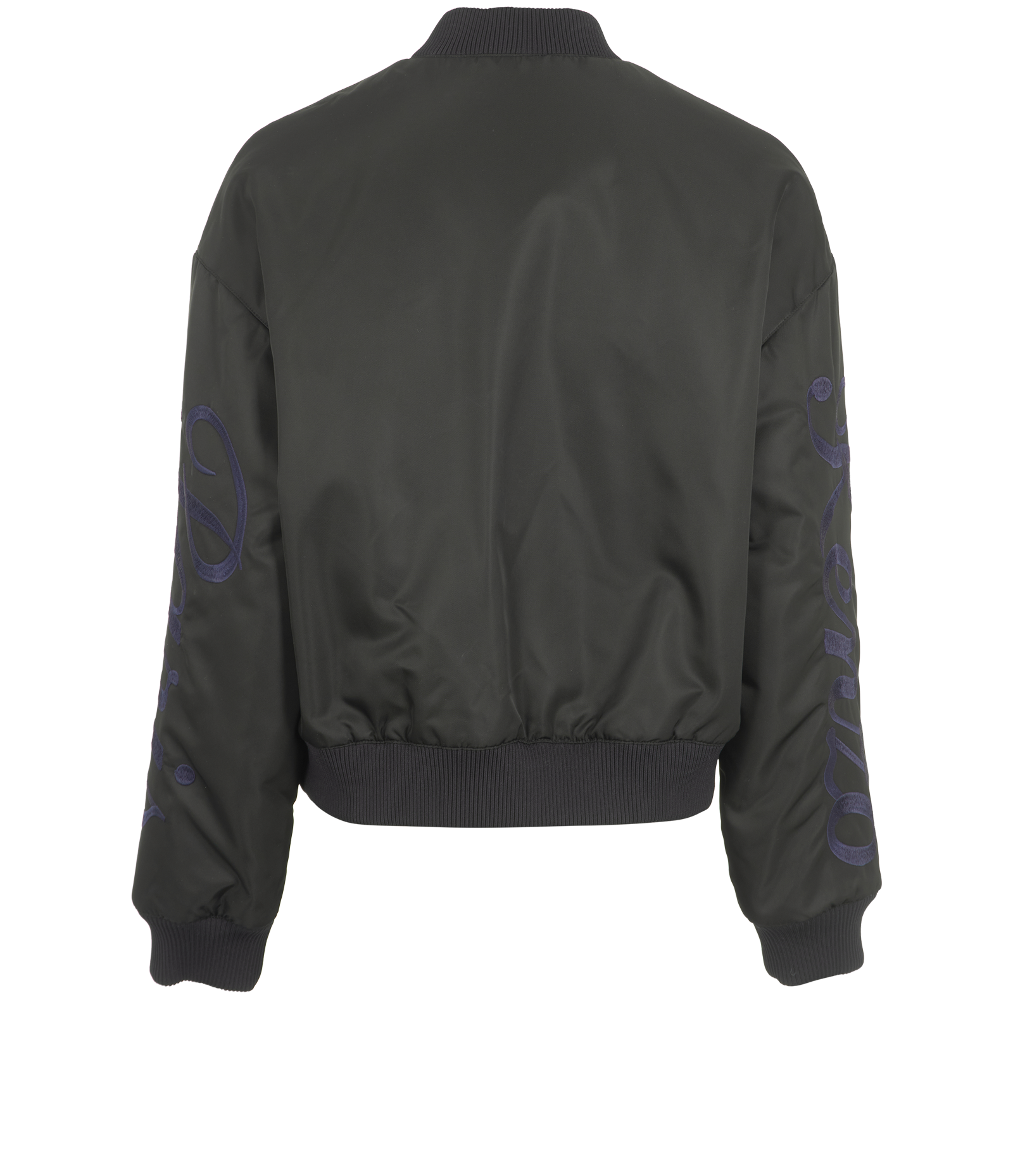 Kenzo Embroidered Tiger Bomber Jacket, &pound;150, Clothing, Black, Polyester Mix, Back view