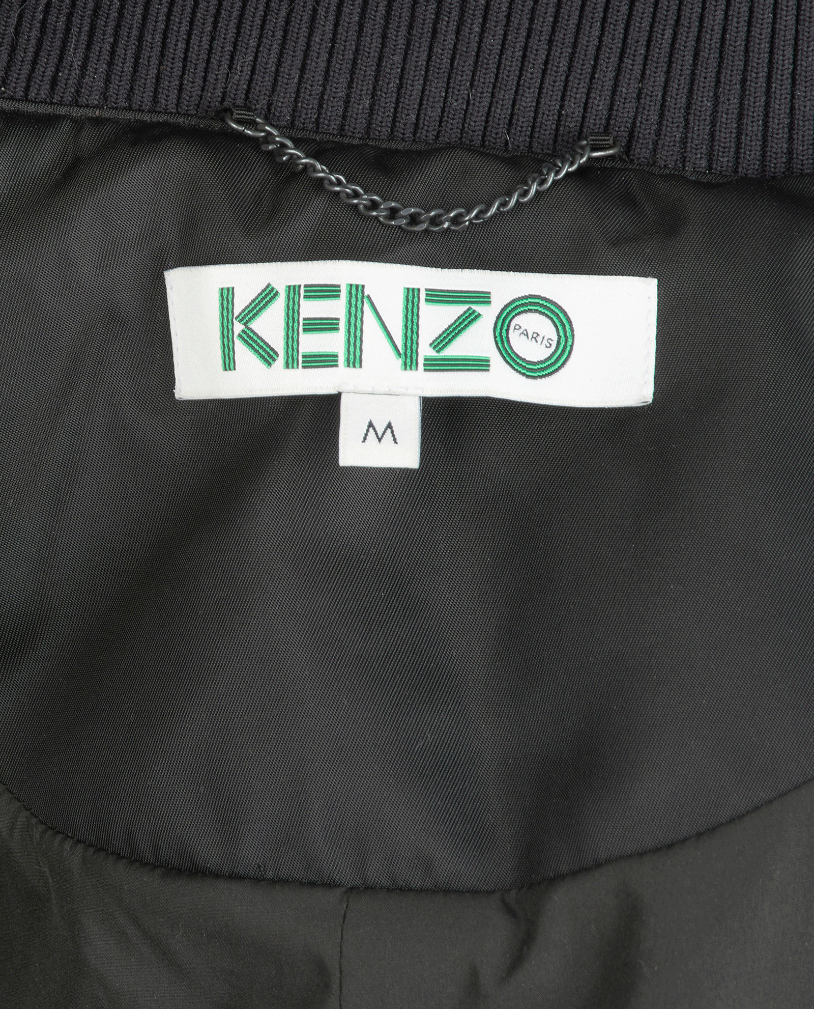 Kenzo Embroidered Tiger Bomber Jacket, &pound;150, Clothing, Black, Polyester Mix, Other view