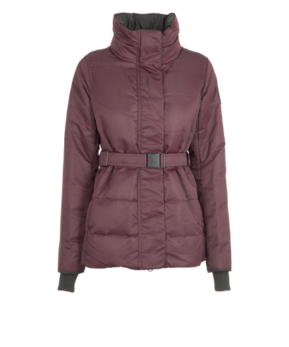Canada Goose McKenna Jacket, &pound;695, Clothing, Burgundy, Down Feathers/Polyester (Polymer), Front view