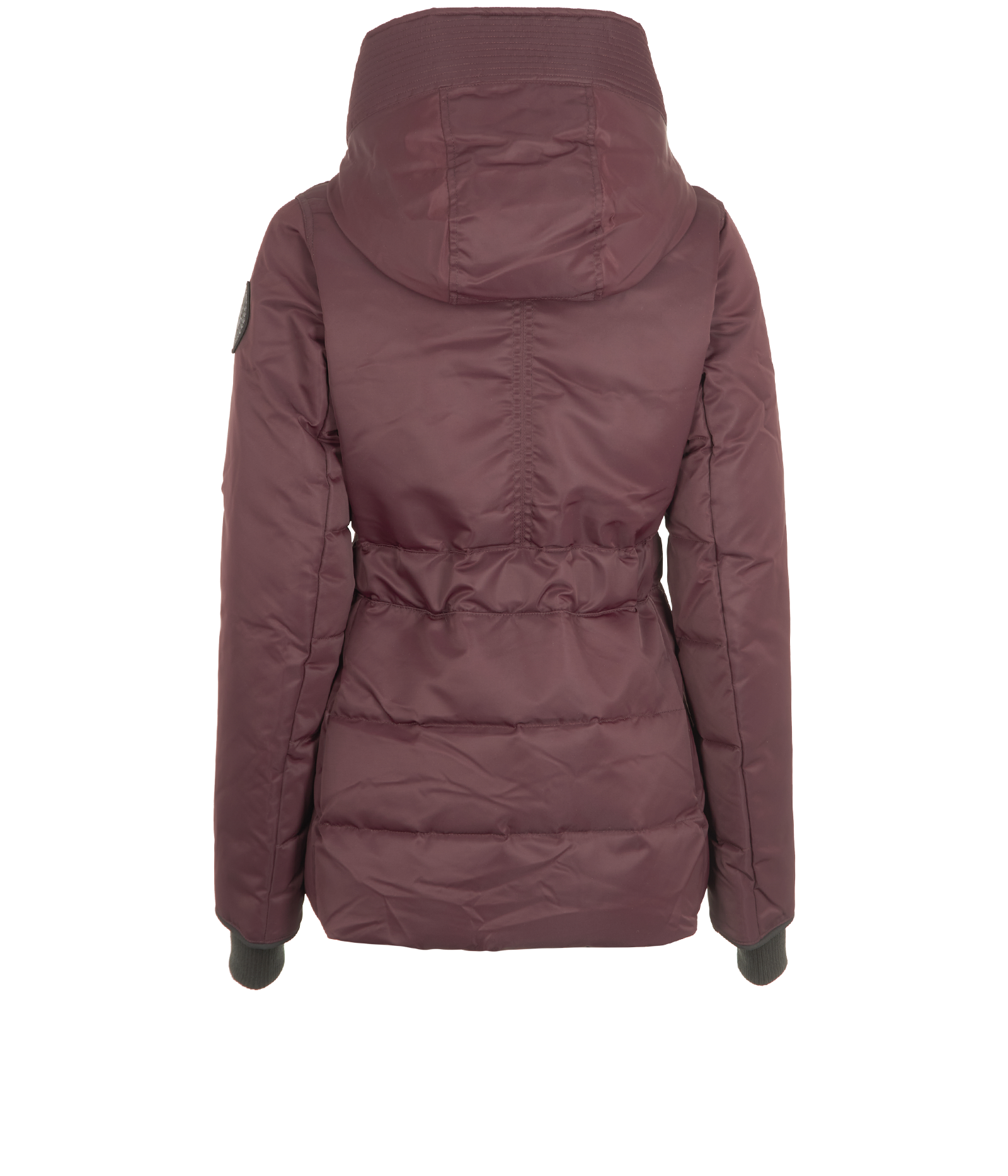 Canada Goose McKenna Jacket, &pound;695, Clothing, Burgundy, Down Feathers/Polyester (Polymer), Other view