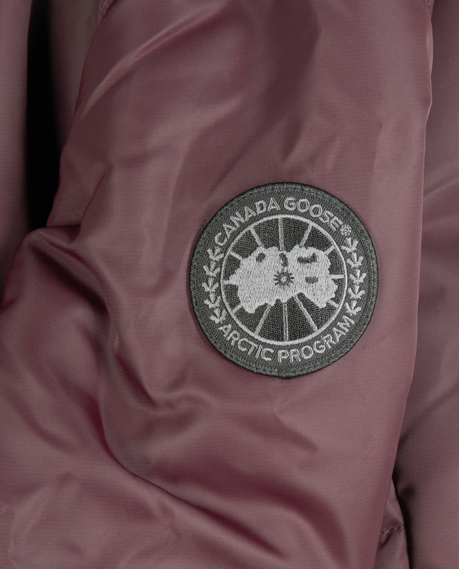 Canada Goose McKenna Jacket, &pound;695, Clothing, Burgundy, Down Feathers/Polyester (Polymer), Other view