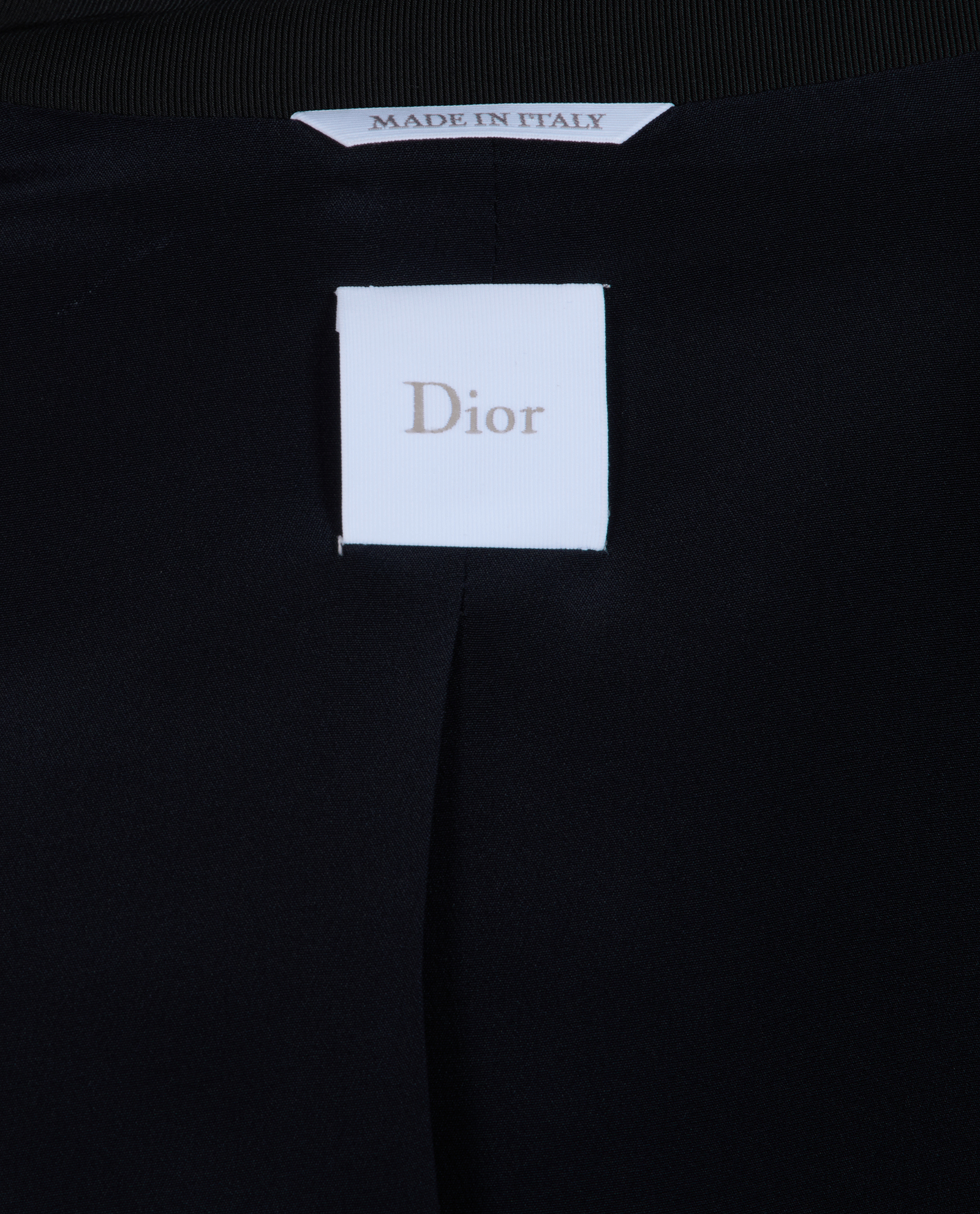 Christian Dior Cropped Bow Jacket, &pound;1,800, Clothing, Blue, Wool, Other view