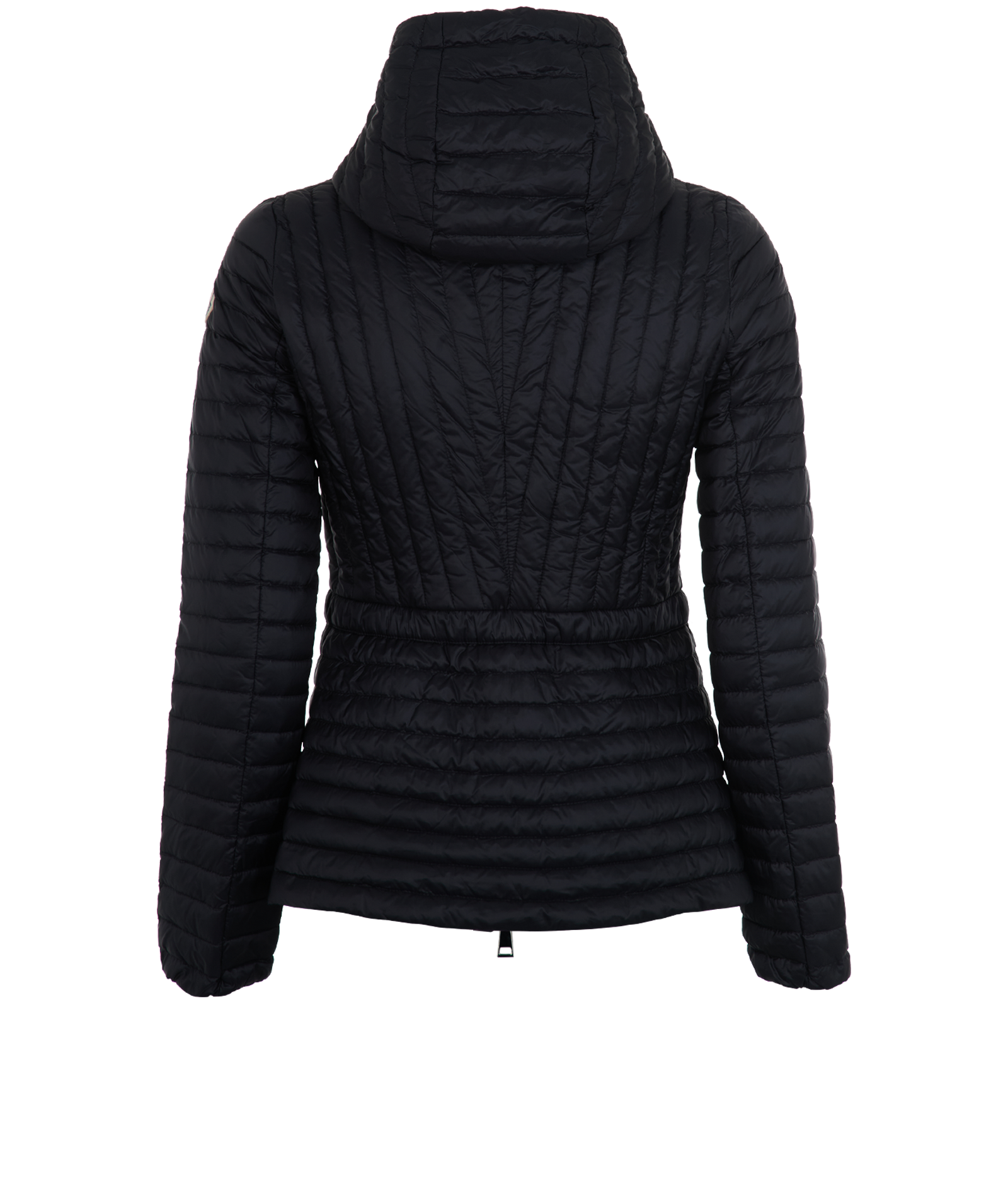Moncler Orchidee Puffer, &pound;330, Clothing, Black, Down Feathers, Back view