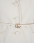 Gucci Single Breasted Belted Jacket, £595, Clothing, Cream, Silk/Wool, Other view