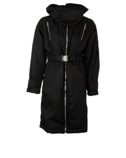 Givenchy 4G Belted Jacket, Poly, Black, UK8, 2*
