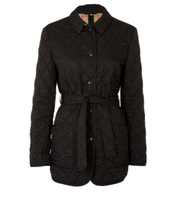 Burberry Quilted Jacket, Cotton, Black, 1*