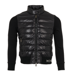 Moncler Hybrid Jacket, Down/Feather, Black, Sz M, 2*