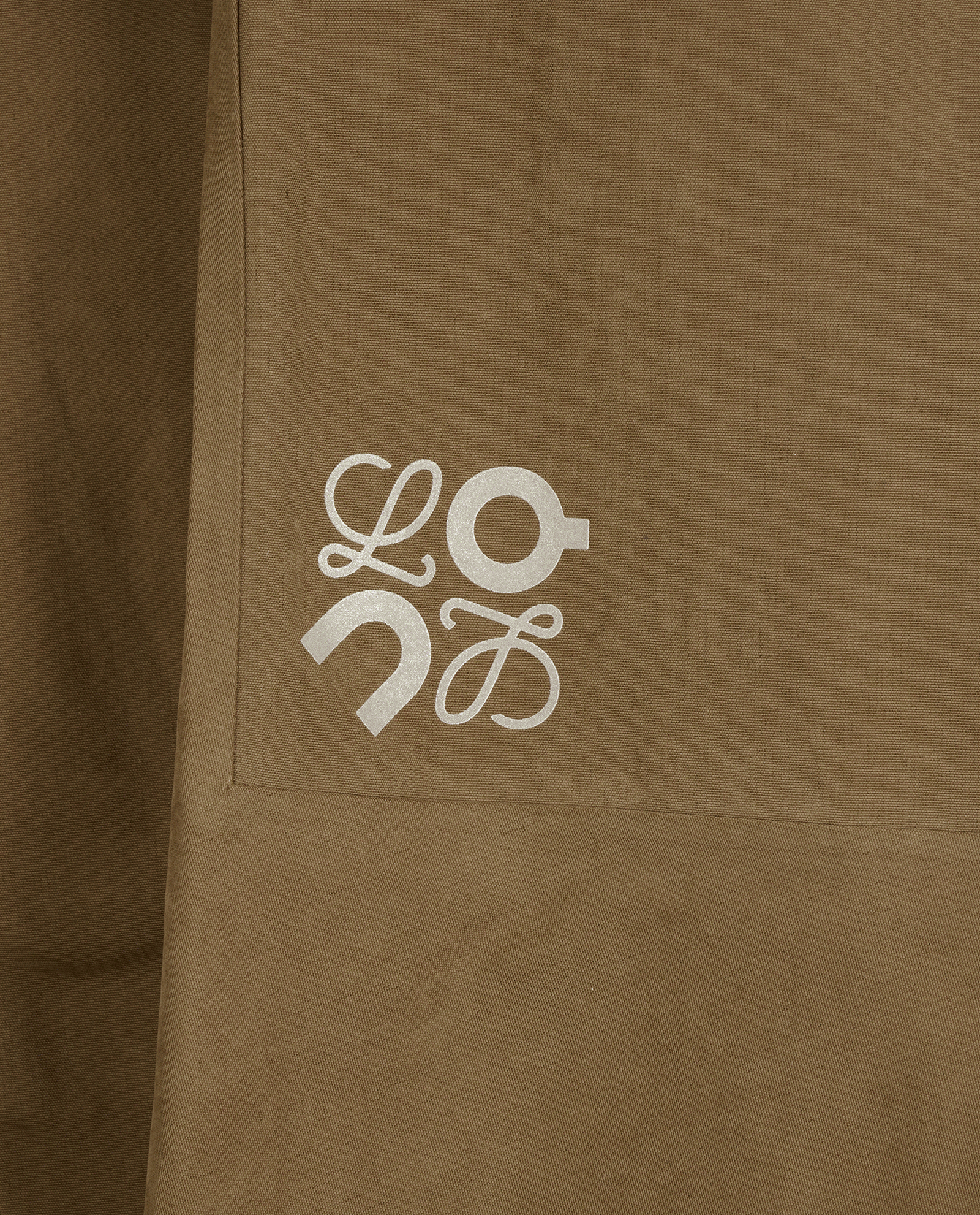 Loewe X On Short Parks, &pound;900, Clothing, Brown, Cotton/Polyester (Polymer), Other view