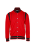 Givenchy Logo Bomber, £450, Clothing, Black/Red, Wool, Front view