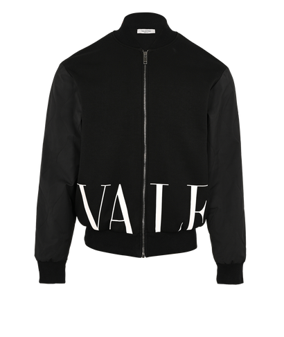 Valentino VLTN Jacket, &pound;450, Clothing, Black, Polyester (Polymer), Front view