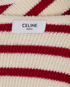 Celine Cropped Striped Jacket, £995, Clothing, Red/White, Wool, Other view
