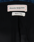 Alexander McQueen Single-Vent Blazer, &pound;280, Clothing, Blue, Cotton, Other view
