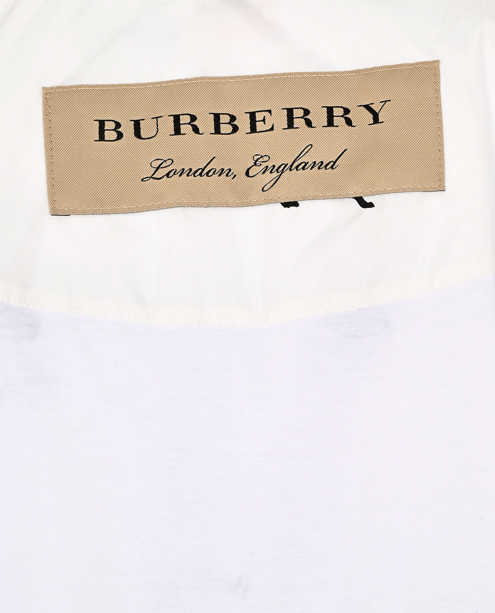 Burberry Lightweight Logo Drawstring Jacket, Jackets Designer