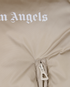 Palm Angels Cropped Track Puffer, &pound;220, Clothing, Beige, Polyester (Polymer), Other view