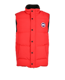 Canada Goose Garson Puffer Vest, Mens, Down, Red, Sz S, 2*