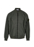 Stone Island Bomber Jacket, £250, Clothing, Green, Cotton, Front view