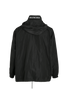 Balenciaga Logo Hooded Windbreaker, £450, Clothing, Black, Polyester (Polymer), Other view