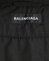 Balenciaga Logo Hooded Windbreaker, £450, Clothing, Black, Polyester (Polymer), Other view