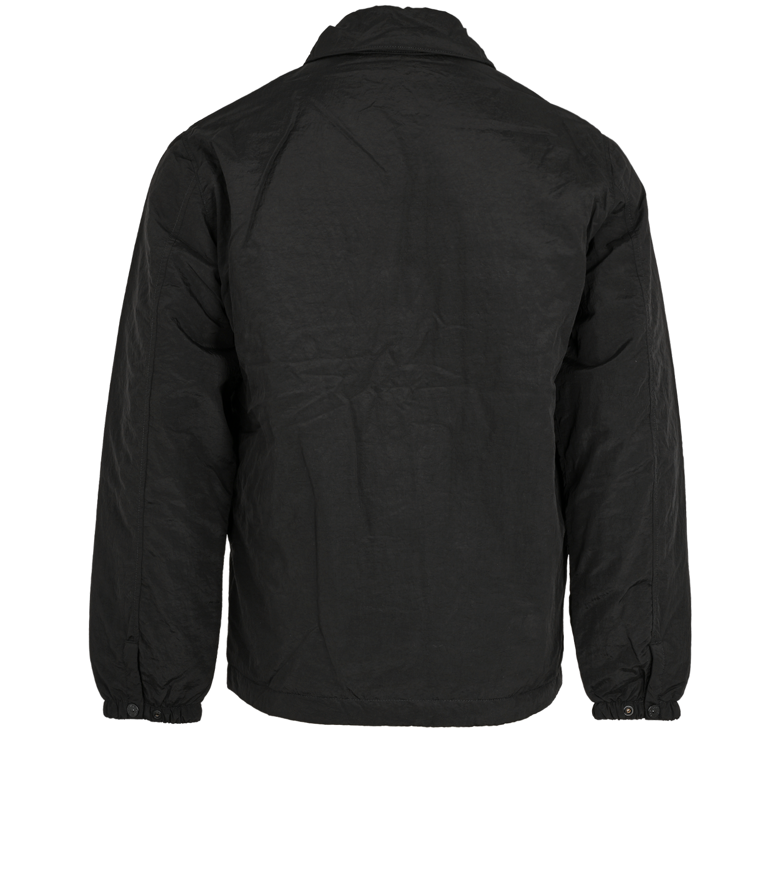 Stone Island Badged Light Jacket, &pound;350, Clothing, Black, Polyester (Polymer), Back view