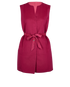 Loro Piana Reversible Tie-Waist Gilet, £350, Clothing, Pink, Cashmere, Other view