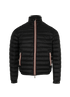 Moncler Daniel Quilted Jacket, &pound;450, Clothing, Black, Down Feathers, Front view
