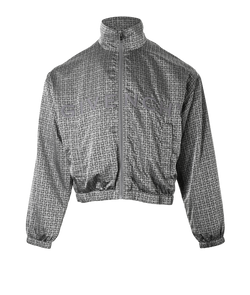 Givenchy Logo Lightweight Jacket, Mens, Poly, Grey, Sz S, 2*