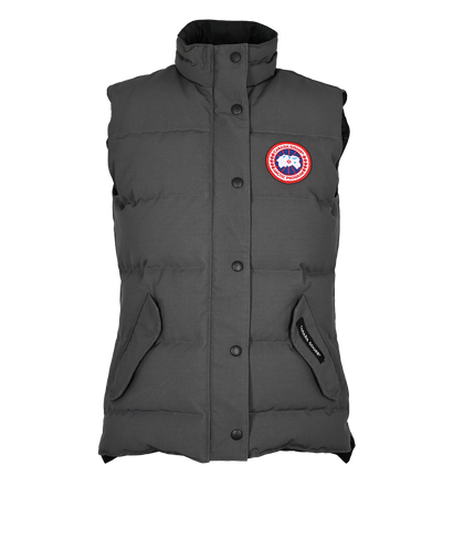 Canada Goose Freestyle Gilet, £350, Clothing, Grey, Cotton/Polyester Mix, Front view