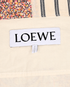 Loewe Patchwork Zip-Up Jacket, &pound;350, Clothing, Black/Red/White, Cotton, Other view