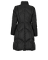 Prada Long Quilted Puffer Jacket, &pound;795, Clothing, Black, Nylon, Back view