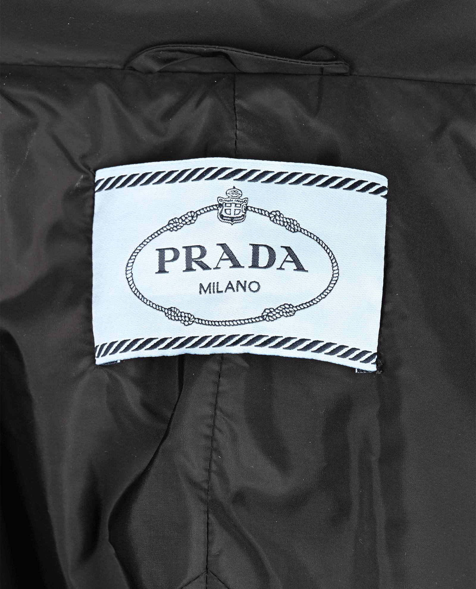 Prada Long Quilted Puffer Jacket, &pound;795, Clothing, Black, Nylon, Other view