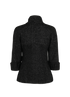 Chanel Shiny Front Pockets Jacket, £1,100, Clothing, Black/Silver, Wool, Back view