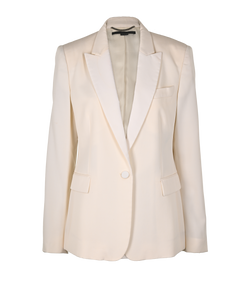 Stella McCartney Blazer, Wool, Cream UK14, 2*