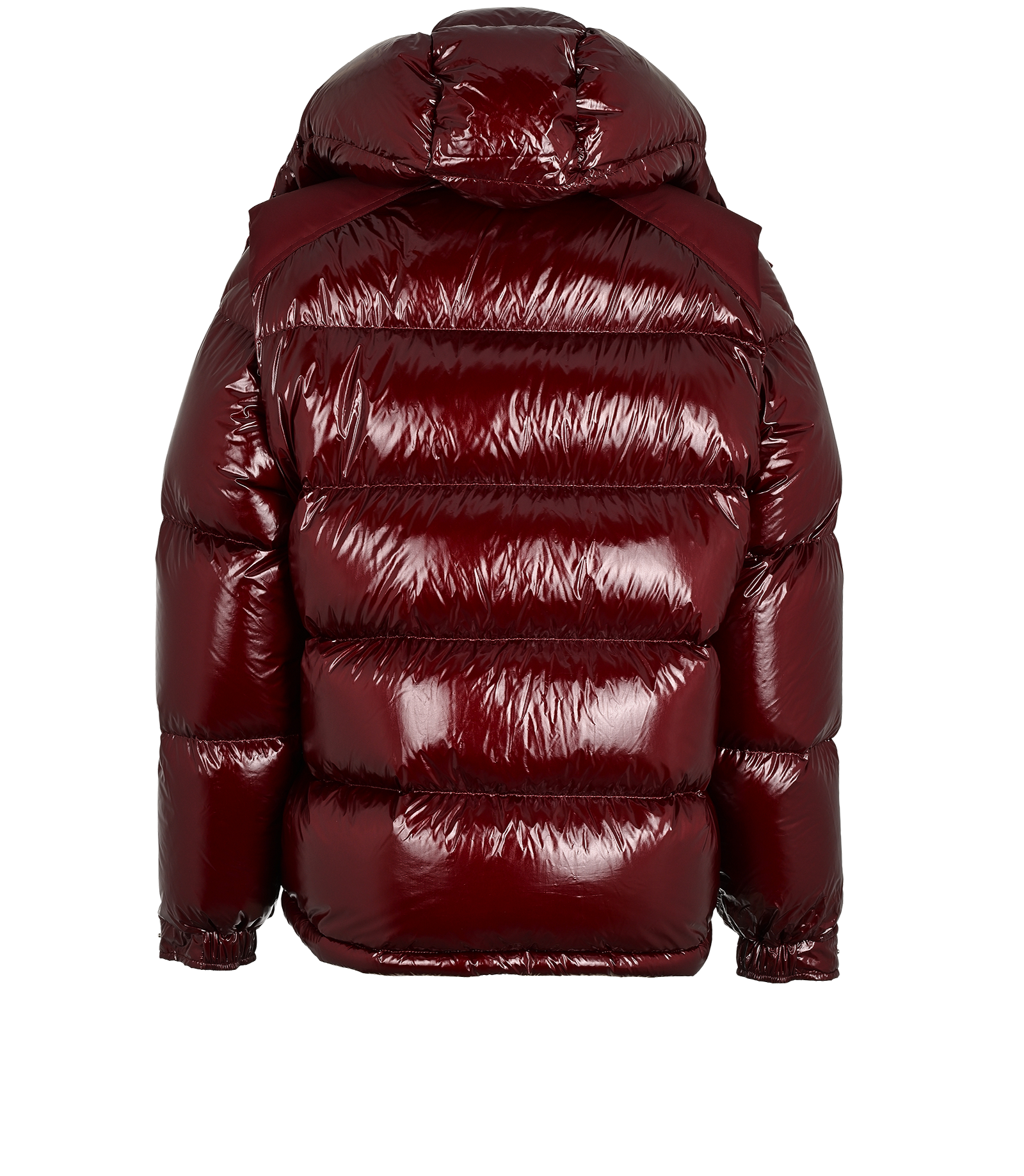 Moncler Karakorum Puffer Jacket, &pound;650, Clothing, Red, Down Feathers, Back view