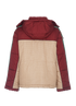 Gucci Interlocking G Puffer Jacket, £850, Clothing, Beige/Burgundy, Polyester (Polymer), Back view