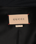 Gucci 2023 Belted Blazer, £1,500, Clothing, Navy, Silk/Wool, Other view