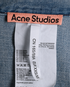 Acne Studios Oversized Denim Jacket, £220, Clothing, Blue, Cotton, Other view