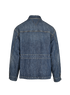 Bottega Veneta Padded Denim Jacket, &pound;420, Clothing, Blue, Cotton, Back view