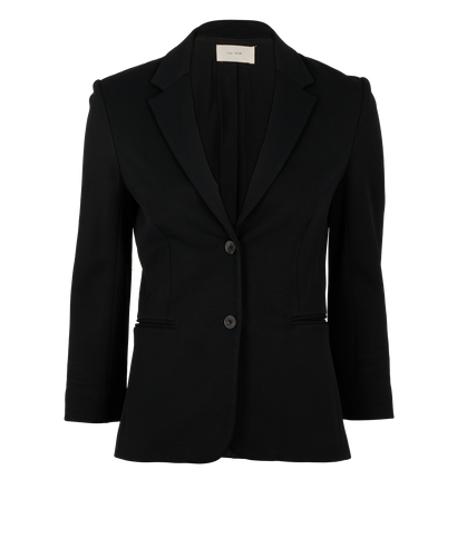 The Row Classic Blazer, &pound;650, Clothing, Black, Viscose, Front view