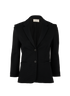 The Row Classic Blazer, &pound;650, Clothing, Black, Viscose, Front view
