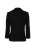The Row Classic Blazer, &pound;650, Clothing, Black, Viscose, Back view