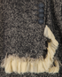 Alexander McQueen Ruffled Jacket, &pound;295, Clothing, Beige/Grey, Silk/Wool, Other view