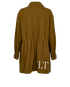 Valentino VLTN Drawstring Jacket, £450, Clothing, Khaki, Cotton, Back view