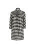 Chanel Tweed Houndstooth Jacket, &pound;1,200, Clothing, Black/White, Acrylic Plastic/Wool, Front view