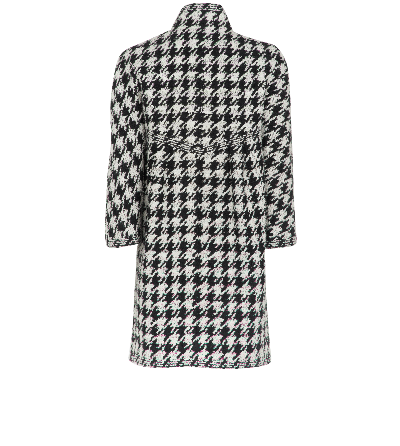 Chanel Tweed Houndstooth Jacket, &pound;1,200, Clothing, Black/White, Acrylic Plastic/Wool, Back view