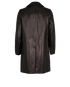 Miu Miu Double-Breasted Jacket, £550, Clothing, Black, Lambskin Leather, Back view