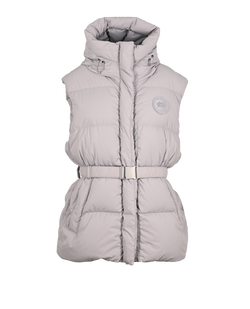 Canada Goose Rayla Hooded Gilet, Poly, Grey, Sz M, 3*