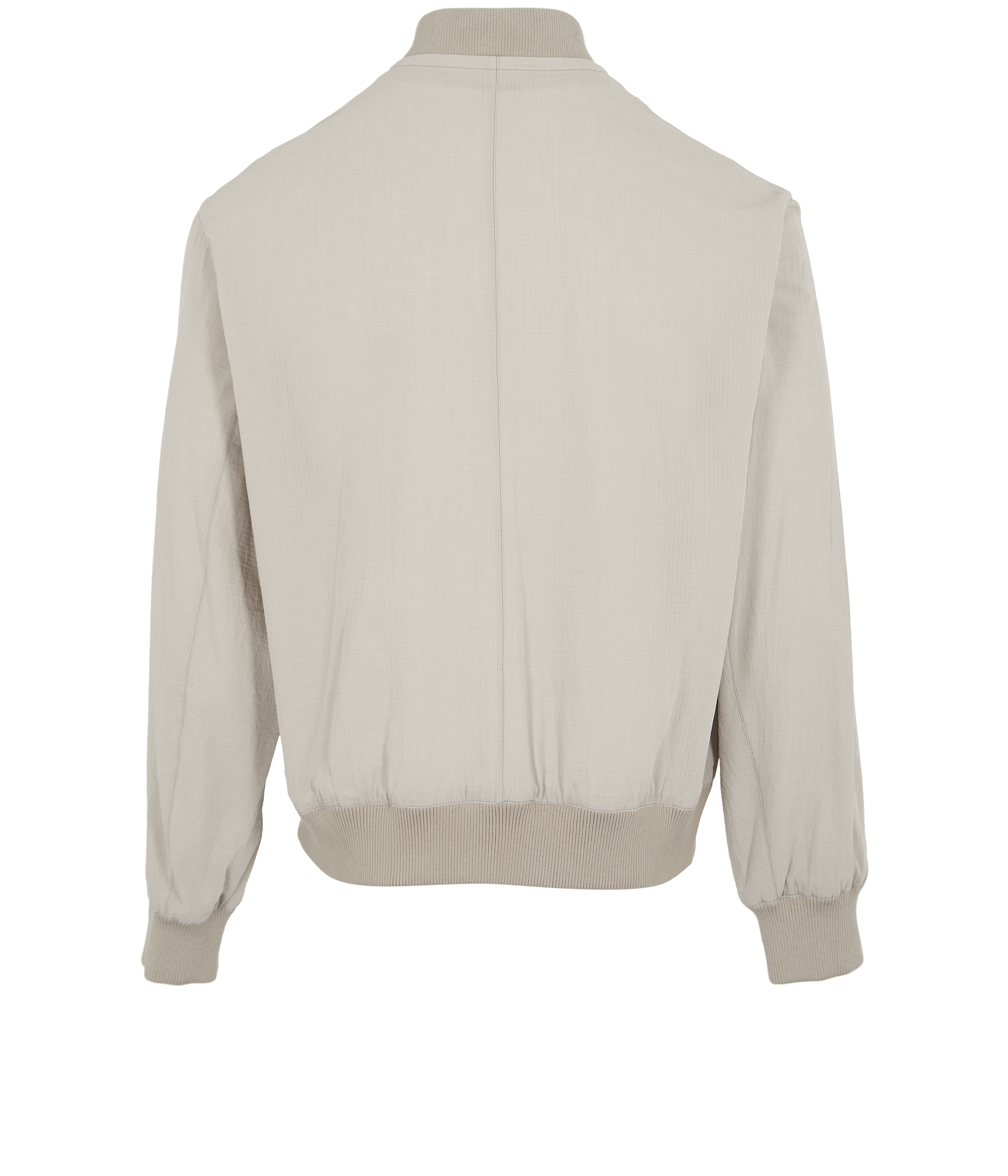 Hermes Bomber Jacket, &pound;1,800, Clothing, Grey, Cotton, Back view